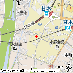 株式会社西日本測量設計朝倉営業所周辺の地図