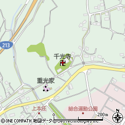 大分県杵築市本庄879周辺の地図