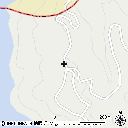 愛媛県西予市野村町坂石3214周辺の地図