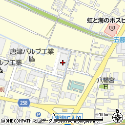 丸久鋼材株式会社　唐津営業所周辺の地図
