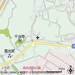 大分県杵築市本庄859周辺の地図