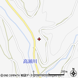 愛媛県西予市野村町高瀬1443周辺の地図