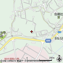 大分県杵築市本庄上本庄834周辺の地図