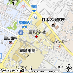 屋須多神社周辺の地図