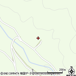 愛媛県西予市野村町富野川4周辺の地図