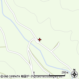 愛媛県西予市野村町富野川750周辺の地図