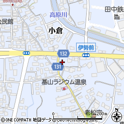 ファミリーマート基山小倉店周辺の地図