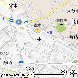 菅原内科杵築周辺の地図