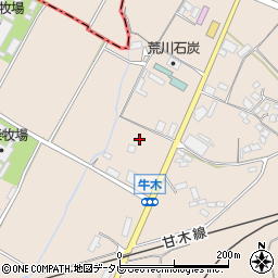 福岡ブック甘木周辺の地図