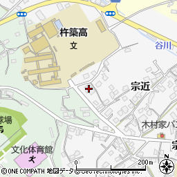 杵築市役所　杵築十王教育文化会館周辺の地図