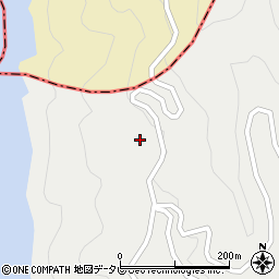 愛媛県西予市野村町坂石3036周辺の地図