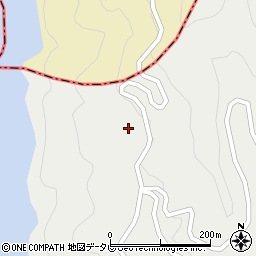 愛媛県西予市野村町坂石3036周辺の地図