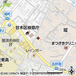 読売センター　甘木朝倉周辺の地図