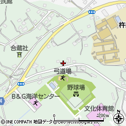 大分県杵築市本庄2187周辺の地図