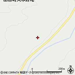 大分県杵築市山香町大字久木野尾3490周辺の地図