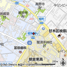 矢野タクシー旭町営業所周辺の地図