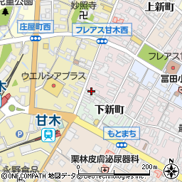 まごころ弁当・朝倉支店周辺の地図