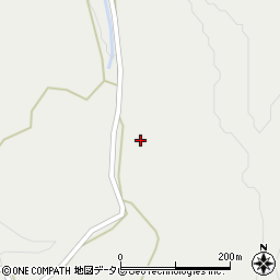 大分県杵築市山香町大字久木野尾411周辺の地図