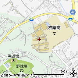 大分県立杵築高等学校周辺の地図