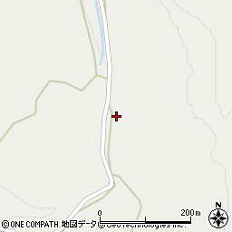 大分県杵築市山香町大字久木野尾412周辺の地図