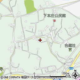 大分県杵築市本庄652周辺の地図