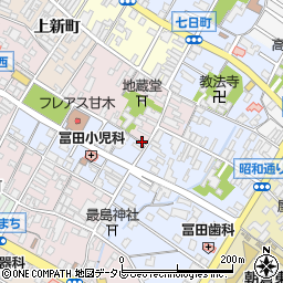 福岡県朝倉市八日町780-1周辺の地図