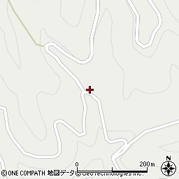 愛媛県西予市野村町坂石2794周辺の地図