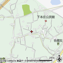 大分県杵築市本庄661-1周辺の地図