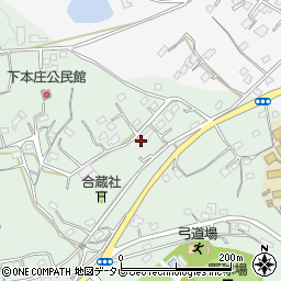 大分県杵築市本庄2338周辺の地図