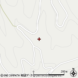 愛媛県西予市野村町坂石2784周辺の地図