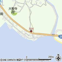 天村周辺の地図