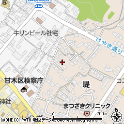 Ｏコーポ堤周辺の地図