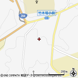 長松保育園　竹木場分園周辺の地図