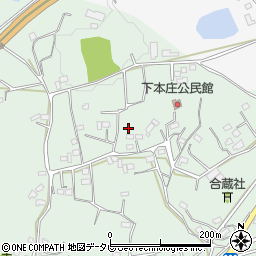 大分県杵築市本庄645周辺の地図