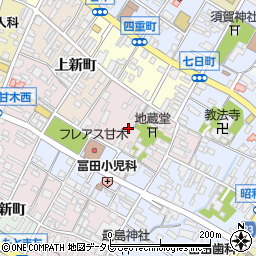 福岡県朝倉市八日町1008周辺の地図