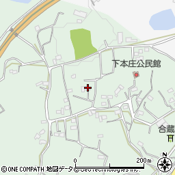 大分県杵築市本庄697周辺の地図