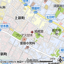 福岡県朝倉市八日町1010周辺の地図