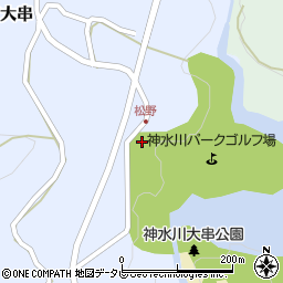 神水川パークゴルフ場周辺の地図