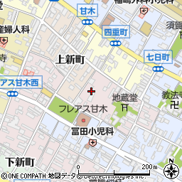 福岡県朝倉市八日町1019-2周辺の地図