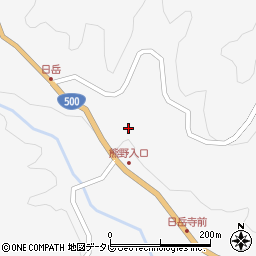 大分県宇佐市院内町日岳663周辺の地図