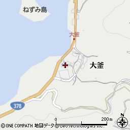 愛媛県八幡浜市真網代1周辺の地図
