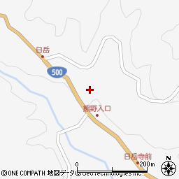 大分県宇佐市院内町日岳659周辺の地図