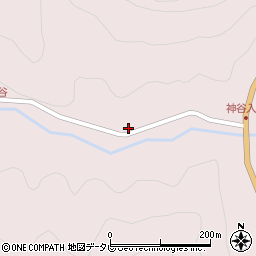 大分県中津市山国町中摩70周辺の地図