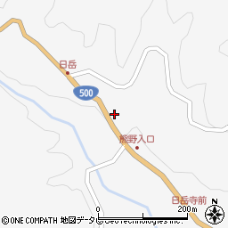 大分県宇佐市院内町日岳658周辺の地図