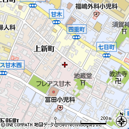 福岡県朝倉市八日町1015周辺の地図