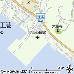 守江公民館周辺の地図