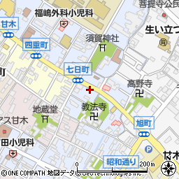 希声館前周辺の地図