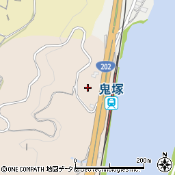 佐賀県唐津市養母田鬼塚周辺の地図