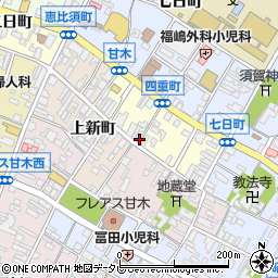 福岡県朝倉市四日町1041周辺の地図