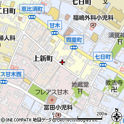 福岡県朝倉市四日町1042周辺の地図